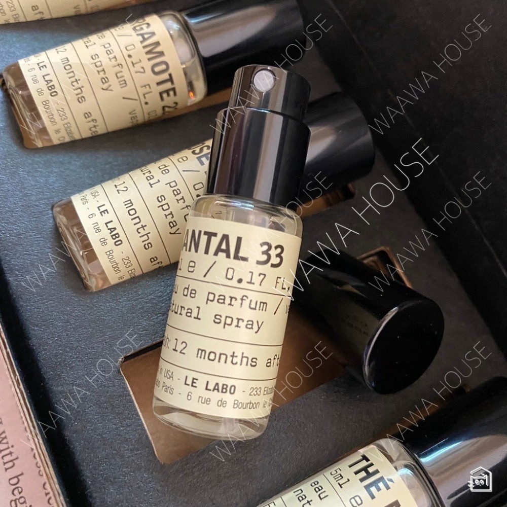 限量【Le Labo】2023 2024聖誕限定 5ml淡香精禮盒 黑茶29 末茶26 檀香33 玫瑰31 薰衣草31-細節圖3