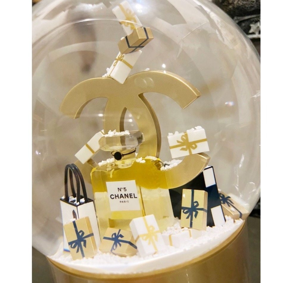 【Chanel】香奈兒 小香 水晶球 夢幻水晶球 收藏品 限量 限定 2024 2023 雪花聖誕球 N5-細節圖2