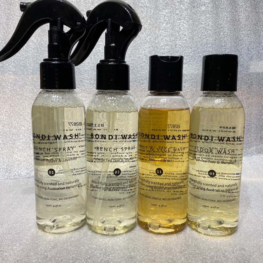 【BONDI WASH】塔斯曼尼亞胡椒薰衣草 檸檬茶樹 居家清潔噴霧/檸檬茶樹柑橘地板清潔液/天然蔬果潔淨液125ml-細節圖2