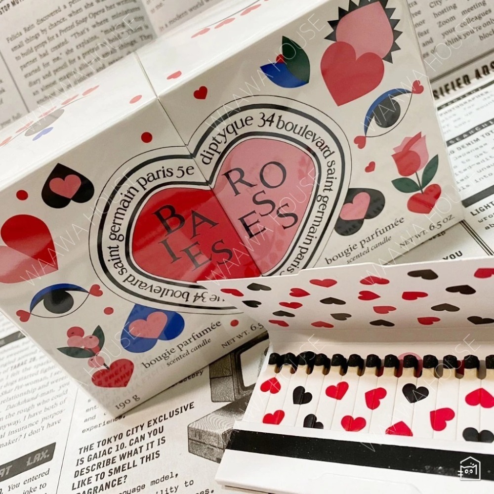 新品上市【Diptyque】2024 情人節禮物 限量 限定 香氛蠟燭 蠟燭 漿果 玫瑰 190g 收藏-細節圖5