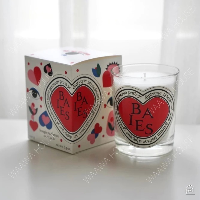 新品上市【Diptyque】2024 情人節禮物 限量 限定 香氛蠟燭 蠟燭 漿果 玫瑰 190g 收藏-細節圖7