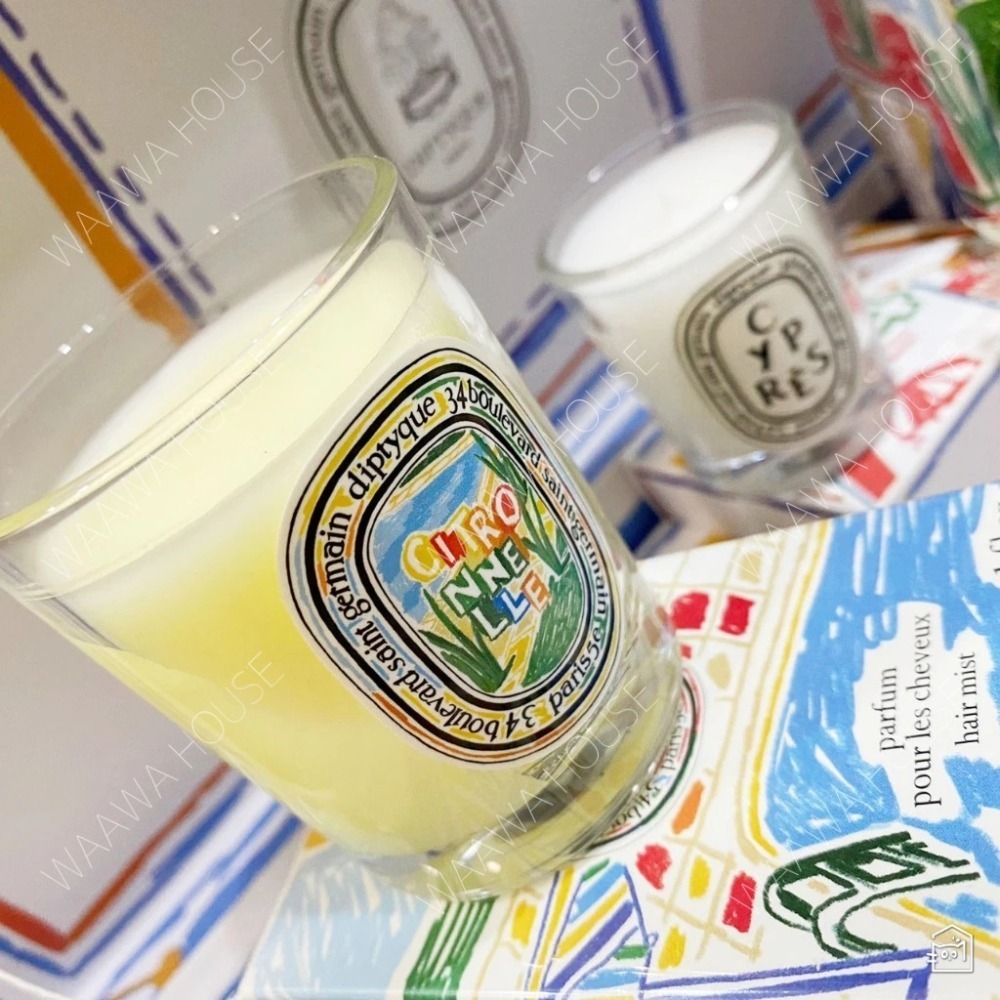 【DIPTYQUE】2024 夏日限量系列 暖陽 ILIO 髮香噴霧 髮噴 淡香水 香氛蠟燭 蠟燭 檸檬草 夏日月曆-細節圖3