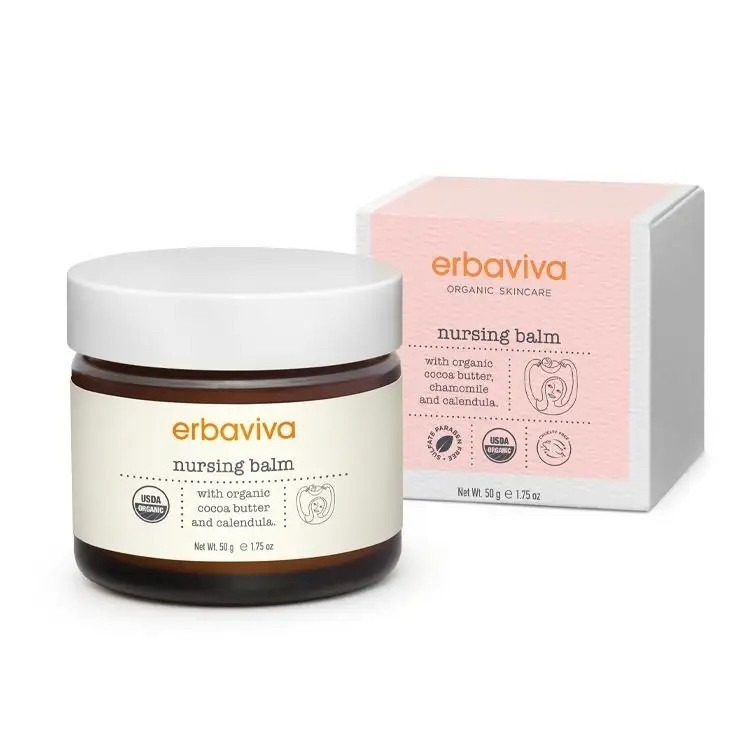 【erbaviva】呼吸舒緩膏 香草葡萄柚護唇膏 足部輕盈舒緩膏 乳頭舒緩修護膏 肚肚安撫膏 孕期保養 美國 USDA-規格圖1