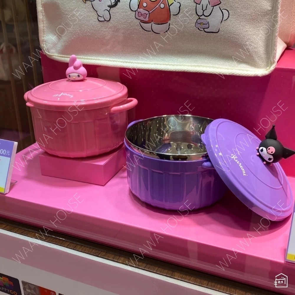 【SOGO 週年慶】來店禮 庫洛米 美樂蒂 行動電源彈跳杯 保溫杯 保溫壺-規格圖3