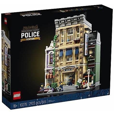 [樂享積木] LEGO 10278 警察局 街景系列