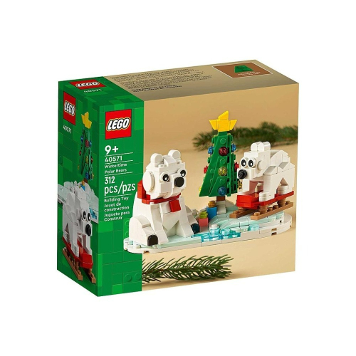 [樂享積木] LEGO 40571 冬季北極熊