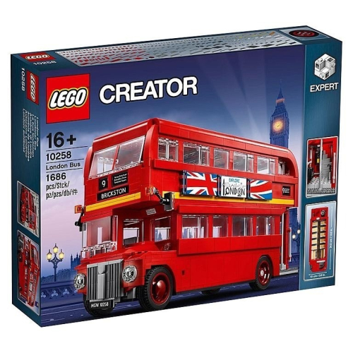 [樂享積木] LEGO 10258 英國倫敦巴士 創意系列