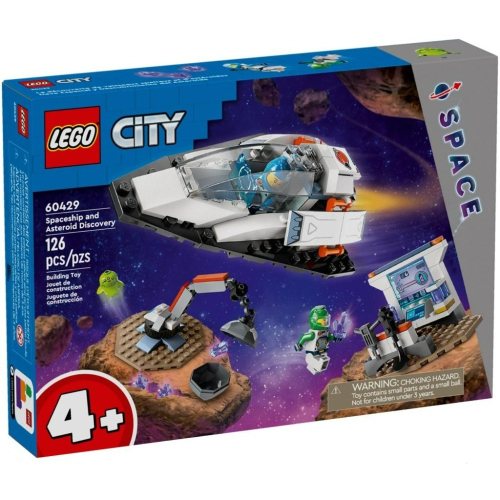 [樂享積木] LEGO 60429 太空船和小行星探索 城市太空系列