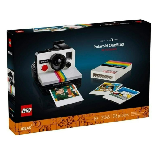 [樂享積木] LEGO 21345 相機 Polaroid OneStep SX-70 Camera IDEAS系列