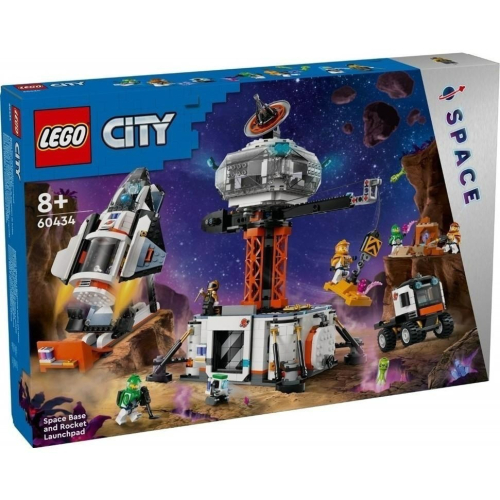 [樂享積木] LEGO 60434 太空基地和火箭發射台 城市太空系列