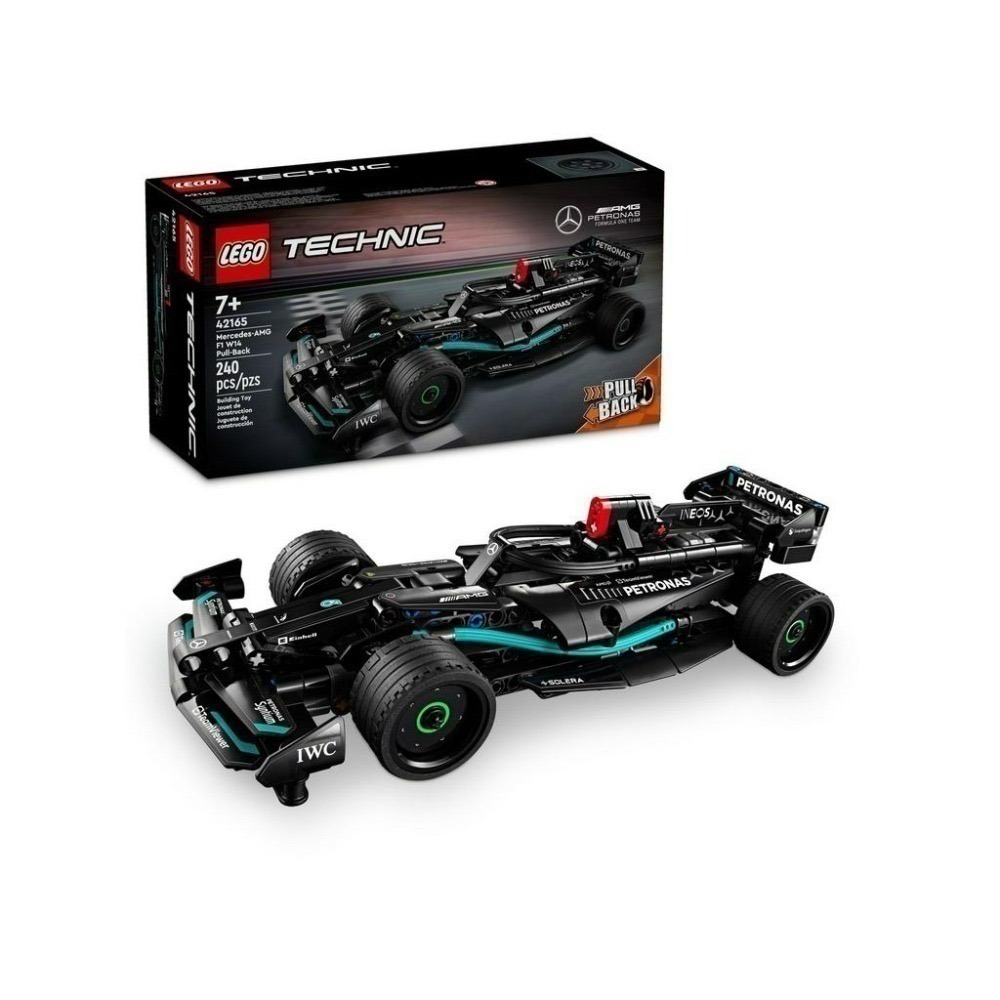 [樂享積木] LEGO 42165 Mercedes-AMG F1 W14 迴力車 科技系列-細節圖2