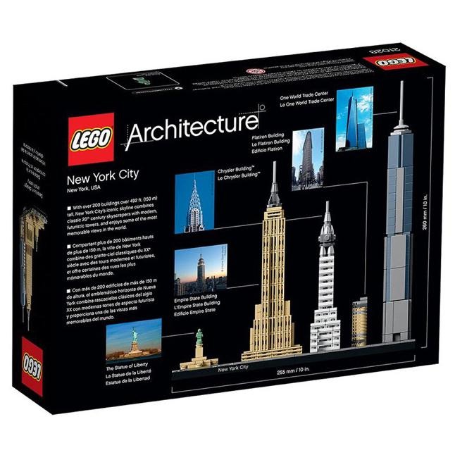 [樂享積木] LEGO 21028 紐約市 建築系列-細節圖2