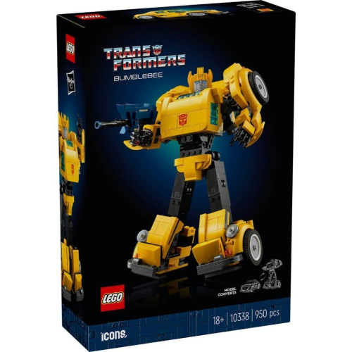 [樂享積木] LEGO 10338 Bumblebee Icons系列