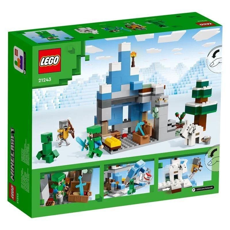 [樂享積木] LEGO 21243 冰封之巔 Minecraft系列-細節圖2