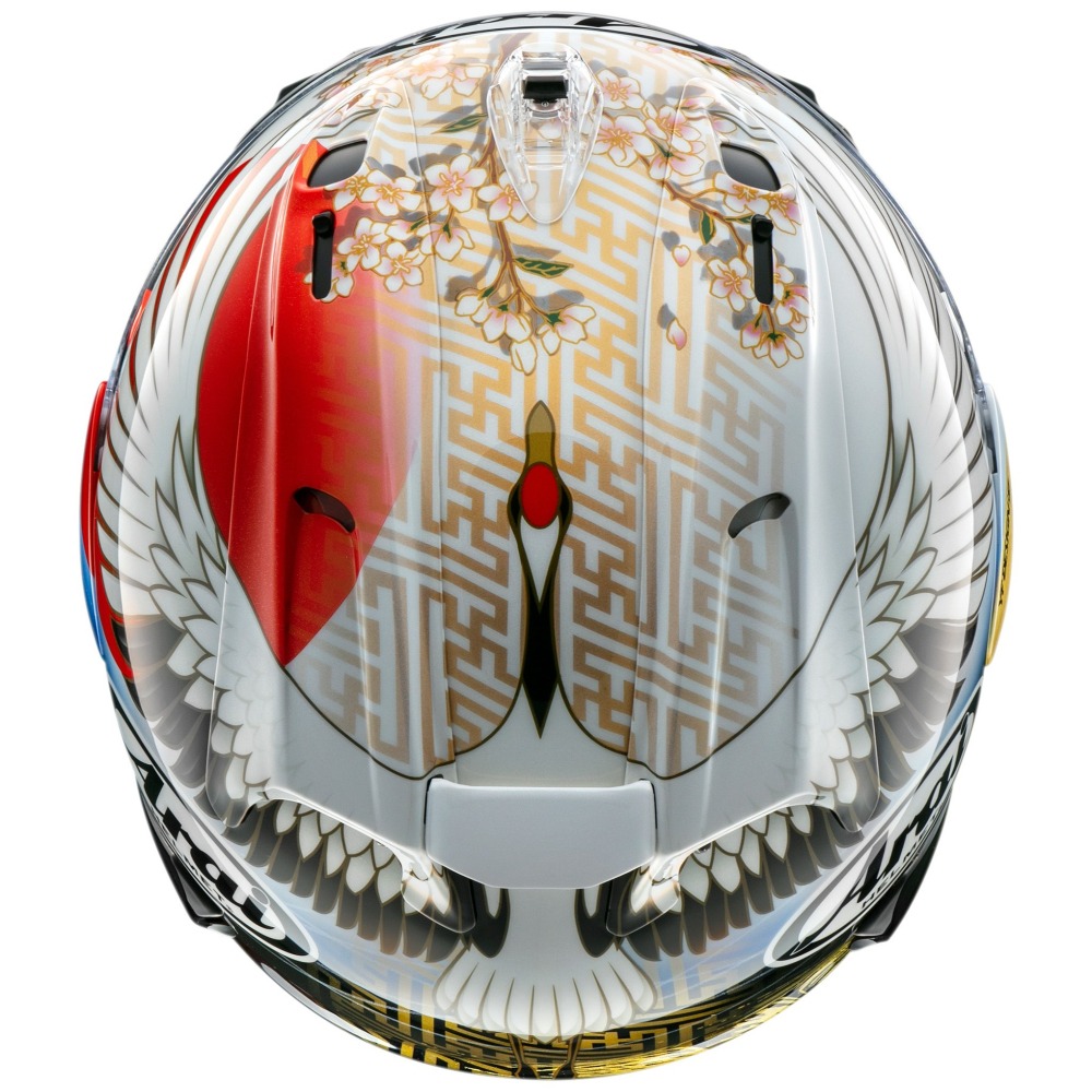 Arai RX-7X TSUBASA丹頂鶴 預購-細節圖2