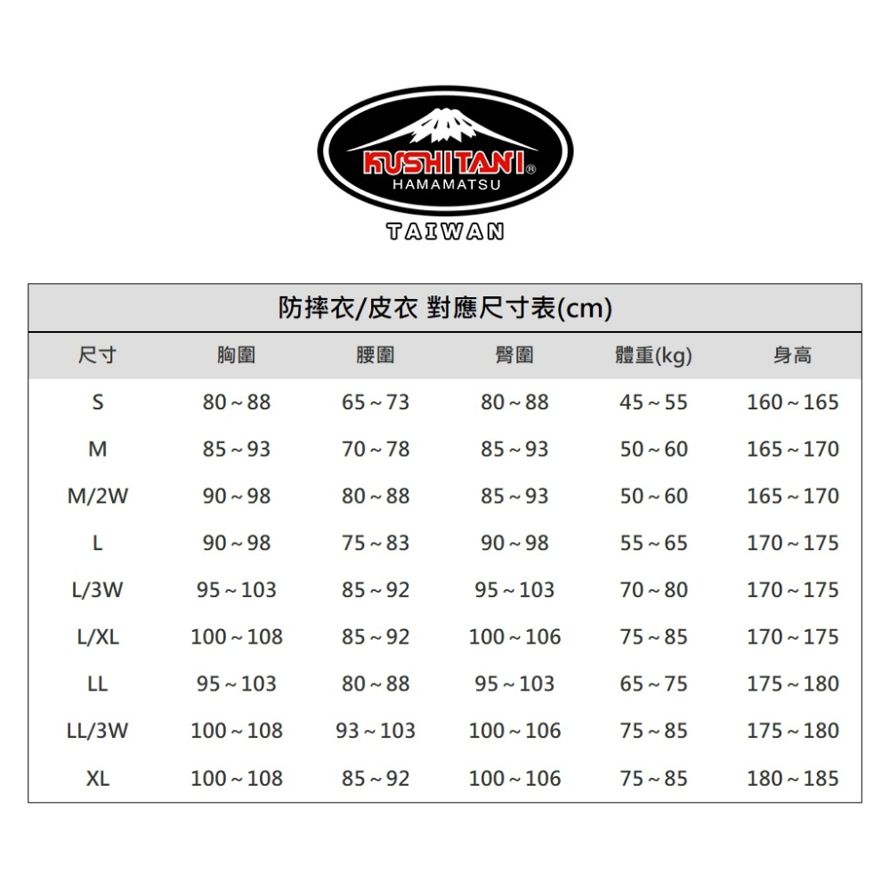 KUSHITANI K-0724 CROSSOVER LIGHT JACKET 春夏 皮革夾克 富士山 山羊皮 護具-細節圖11