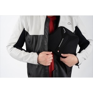 KUSHITANI K-0724 CROSSOVER LIGHT JACKET 春夏 皮革夾克 富士山 山羊皮 護具-細節圖6