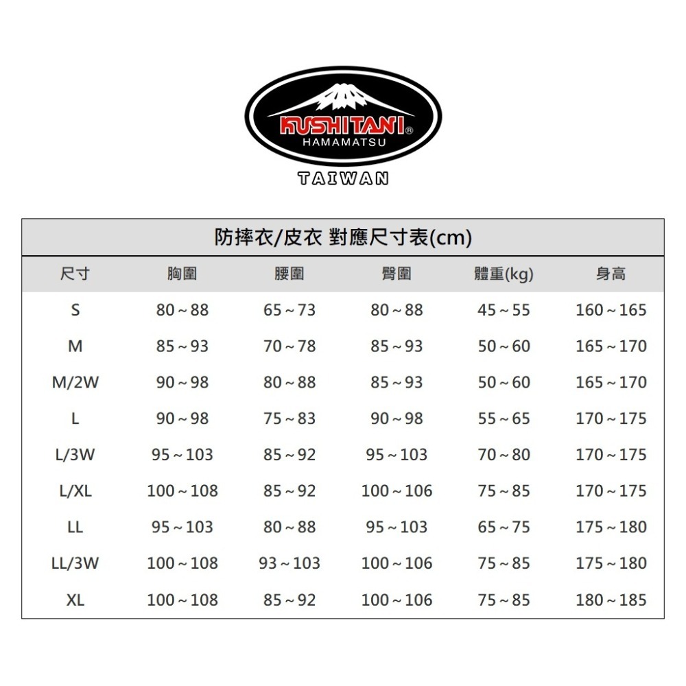 KUSHITANI K-0724 CROSSOVER LIGHT JACKET 春夏 皮革夾克 富士山 山羊皮 護具-細節圖11