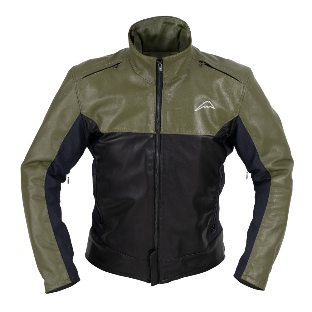 KUSHITANI K-0711 CROSSOVER LIGHT JACKET 皮革外套 夏季 富士山 山羊皮 護具-規格圖10