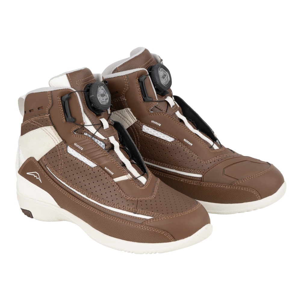 KUSHITANI K-6305 FLOW SHOES 富士山 短版透氣運動車靴-規格圖2