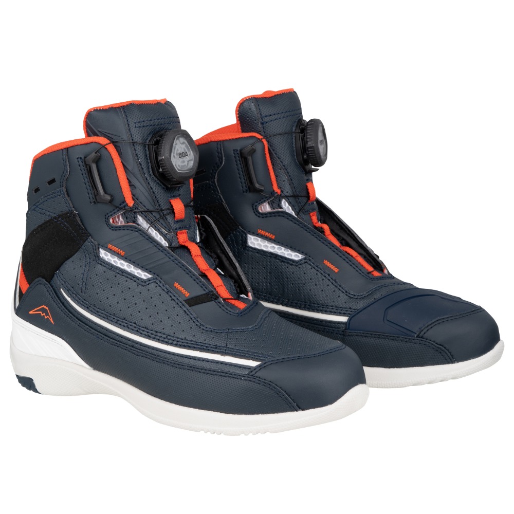 KUSHITANI K-6301 FLOW SHOES 短版透氣運動車靴 富士山 現貨-規格圖1