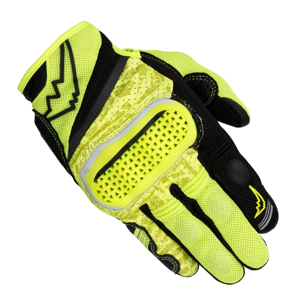 KUSHITANI A-5377 INVENTIVE MESH GLOVES 夏季通風護具半皮網布手套 富士山 騎士-規格圖2
