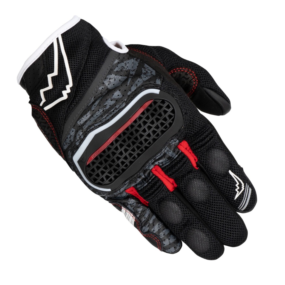 KUSHITANI A-5377 INVENTIVE MESH GLOVES 夏季通風護具半皮網布手套 富士山 騎士-規格圖6