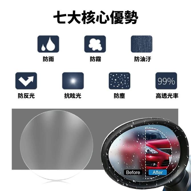 日本微晶奈米技術【idea-auto】車用 防雨防霧膜（2入/組）-細節圖3
