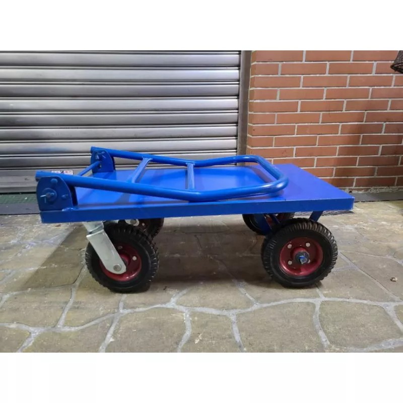 ✨金星車輪✨1.5x2.5尺鐵製手推車 有實體店面 高品質低價格 耐用耐重 手推車 手拉車 搬運手推車 送貨手推車-細節圖4