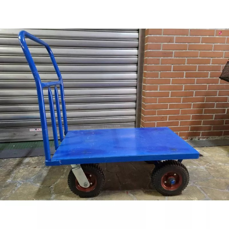 ✨金星車輪✨1.5x2.5尺鐵製手推車 有實體店面 高品質低價格 耐用耐重 手推車 手拉車 搬運手推車 送貨手推車-細節圖5