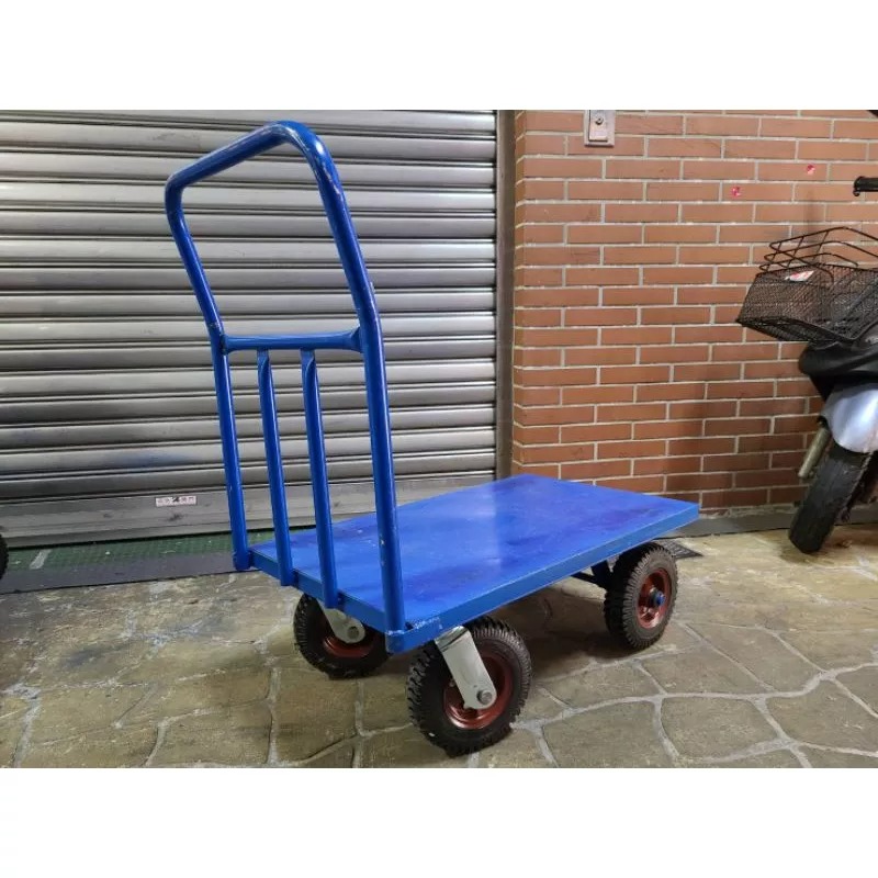 ✨金星車輪✨1.5x2.5尺鐵製手推車 有實體店面 高品質低價格 耐用耐重 手推車 手拉車 搬運手推車 送貨手推車-細節圖7
