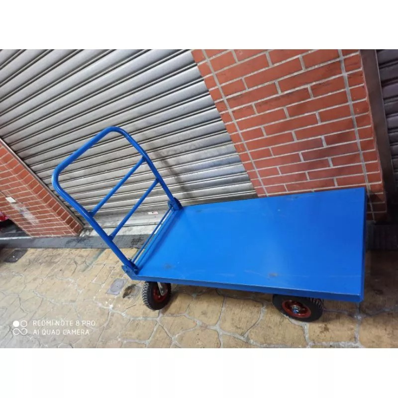 ✨金星車輪✨2x4尺鐵製手推車 四輪手推車 鐵製手推車 手推車 推車 手拉車 載貨車 耐用堅固台灣製造實體店面-細節圖2