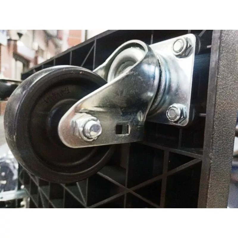 ✨金星車輪✨迷你兔子車 忍者龜 拖板車 拉貨車 平板車 棧板車 迷你烏龜車 小型連結車 兔子車 板車 趴地車 貼地車-細節圖2