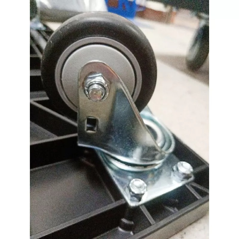 ✨金星車輪✨全平面烏龜車 忍者龜 拖板車 拉貨車 平板車 棧板車 迷你烏龜車 小型連結車 兔子車 板車 趴地車 貼地車-細節圖6