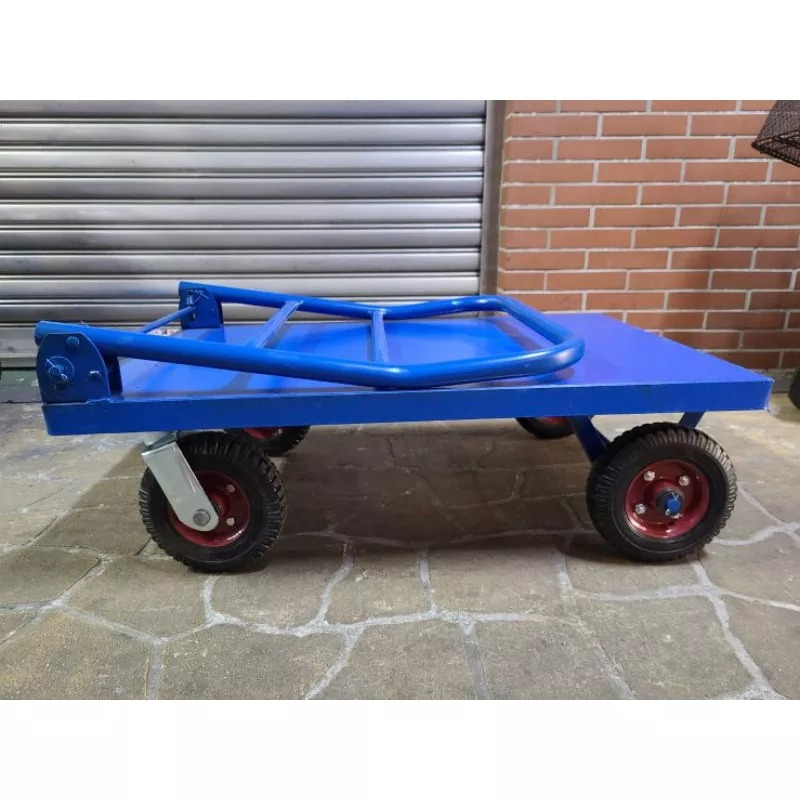 ✨金星車輪✨2x3尺鐵製手推車 有實體店面 高品質低價格 耐用耐重 手推車 手拉車 搬運手推車 送貨手推車-細節圖2