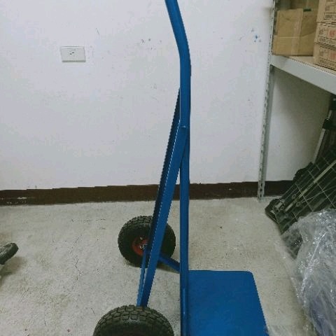 ✨金星車輪✨10英吋 風輪大平凹斗手推車(鐵製) 菜車 鐵製手推車 10英吋鐵製手推車 手推車 兩輪手推車 推車 手拉車-細節圖3