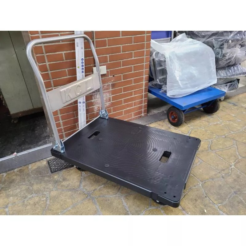 ✨金星車輪✨2x3尺耐重四輪塑鋼手推車 手推車 折疊手推車 手拉車 車輪 手推車輪 貨運必備 耐用耐重高品質低價格-細節圖2