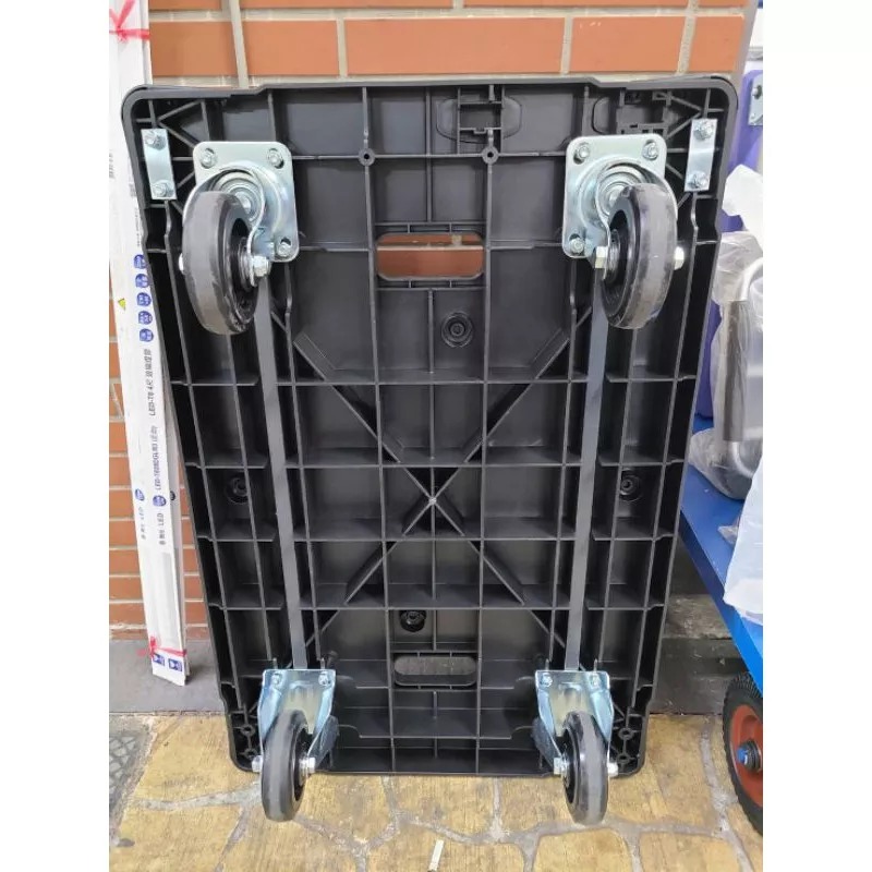 ✨金星車輪✨2x3尺耐重四輪塑鋼手推車 手推車 折疊手推車 手拉車 車輪 手推車輪 貨運必備 耐用耐重高品質低價格-細節圖7