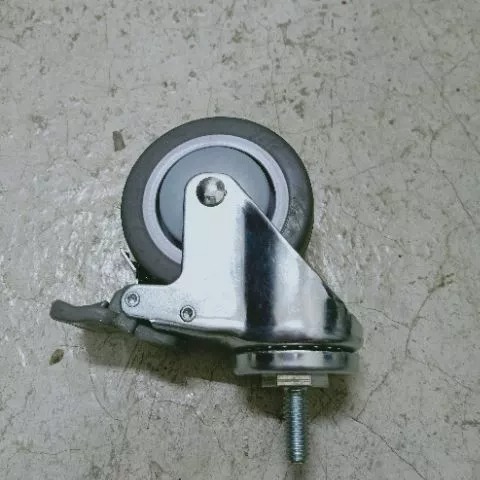 ✨金星車輪✨3英吋 儀器輪 可開收據可報帳有實體店面 無聲音輪子 醫院專用 靜音輪 耐用輪 耐磨輪 車輪 輪子 手推車-細節圖4