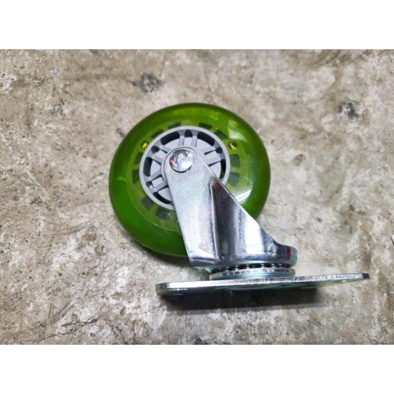 ✨金星車輪✨ 4英吋滑板車輪（有螢光）妞妞車輪 手推車輪子 手推車車輪 耐磨堅固 滑板車-細節圖4