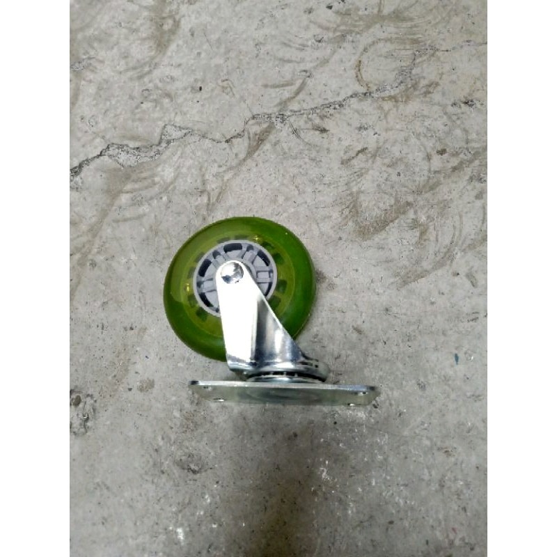 ✨金星車輪✨ 4英吋滑板車輪（有螢光）妞妞車輪 手推車輪子 手推車車輪 耐磨堅固 滑板車-細節圖5