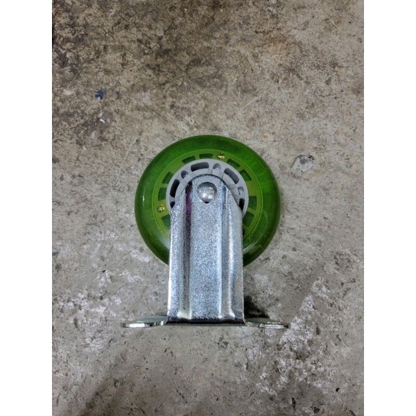 ✨金星車輪✨ 4英吋滑板車輪（有螢光）妞妞車輪 手推車輪子 手推車車輪 耐磨堅固 滑板車-細節圖7