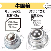 ✨金星車輪✨牛眼輪 萬向輪 鋼珠輪 滾珠輪 鋼球輪 好推 靈活 堅固 耐磨 耐用 輪子 車輪 手推車 有實體店面台灣製造