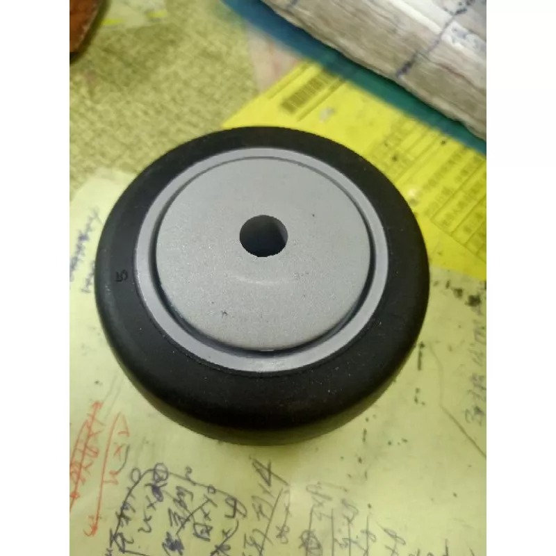 ✨金星車輪✨3英吋美式輪 烏龜車專用輪 E型孔位 尼龍輪 耐用輪 烏龜車輪子 烏龜車 輪子 車輪 板車輪-細節圖2