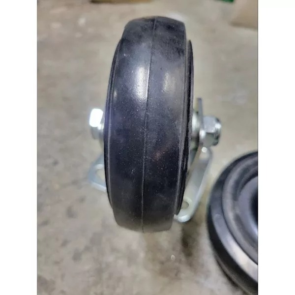 ✨金星車輪✨ 5英吋載重型輪（可載500kg） 台灣製造 塑剛手推車專用輪 耐用 耐重 有實體店面 車輪 輪子 手推車-細節圖4