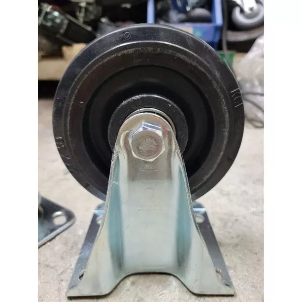 ✨金星車輪✨ 5英吋載重型輪（可載500kg） 台灣製造 塑剛手推車專用輪 耐用 耐重 有實體店面 車輪 輪子 手推車-細節圖6