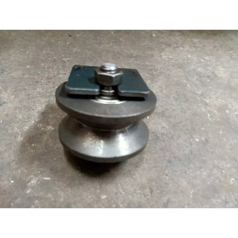 ✨金星車輪✨三角大門輪（超商取貨上限4顆） 四角大門輪 工程、住家、廠房大門專用 大門輪 品質優良 台灣製造-細節圖3