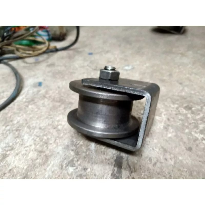 ✨金星車輪✨三角大門輪（超商取貨上限4顆） 四角大門輪 工程、住家、廠房大門專用 大門輪 品質優良 台灣製造-細節圖5