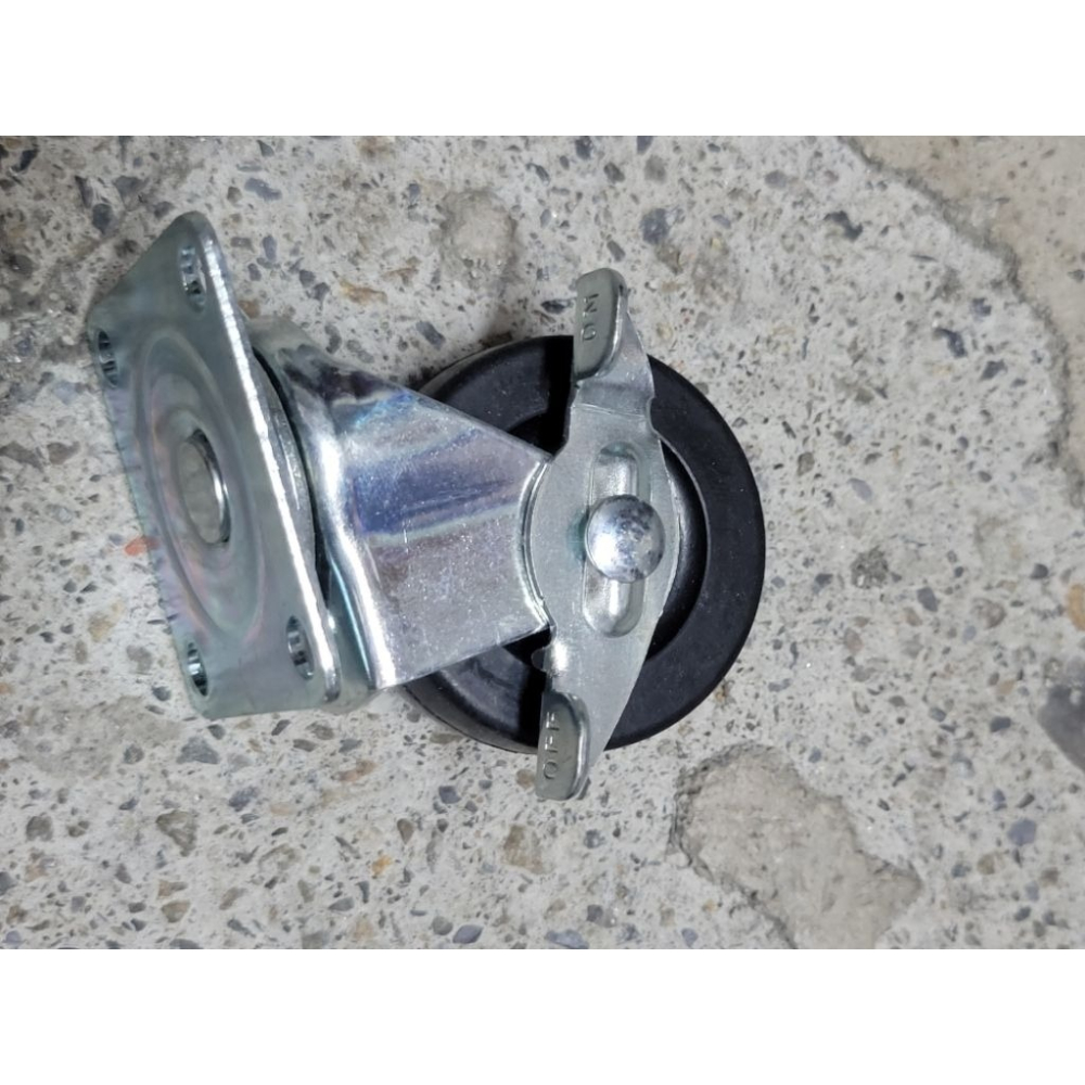 ✨金星車輪✨2英吋耐磨橡膠輪 有彈性 靜音輪 耐用 輪子 車輪 手推車輪子 推車車輪 堅固 耐重-細節圖3