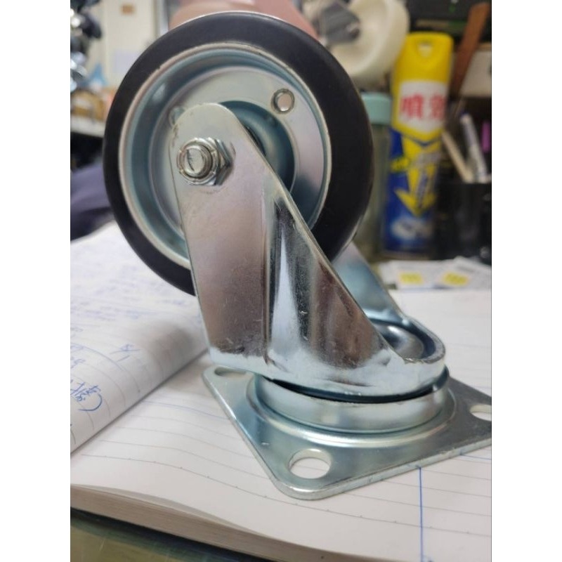 ✨金星車輪✨六輪物流台車專用輪 物流公司專用 物流專用輪 物流手推車 耐用輪 六輪手推車 手推車 輪子 車輪-細節圖3